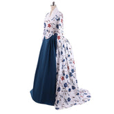 18th Century Rococo Court Dress - Digital Print with Stretch Cotton by Halloweez - Halloweez